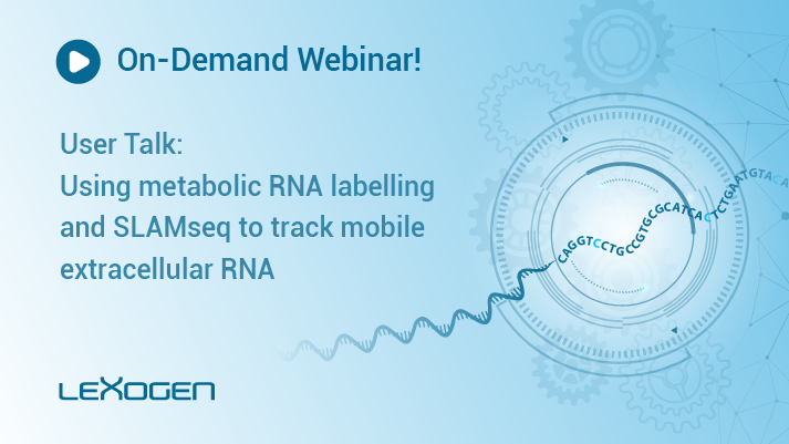 lexogen's tweet photo. Join our on-demand webinar on "Using Metabolic #RNA Labeling and #SLAMseq to Track Mobile Extracellular RNA" with Dr. Robert Hunter from @EdinburghUni and Eva Rรถsmann. #RNASeq
Watch anytime! Sharing is caring! ๐https://t.co/P42X0XiOJ0 https://t.co/nCJYQjuSug