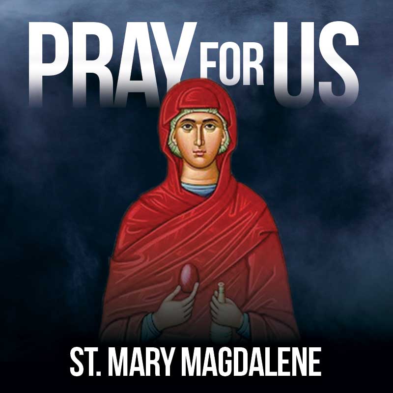 Saint Mary Magdalene, pray for us🙏