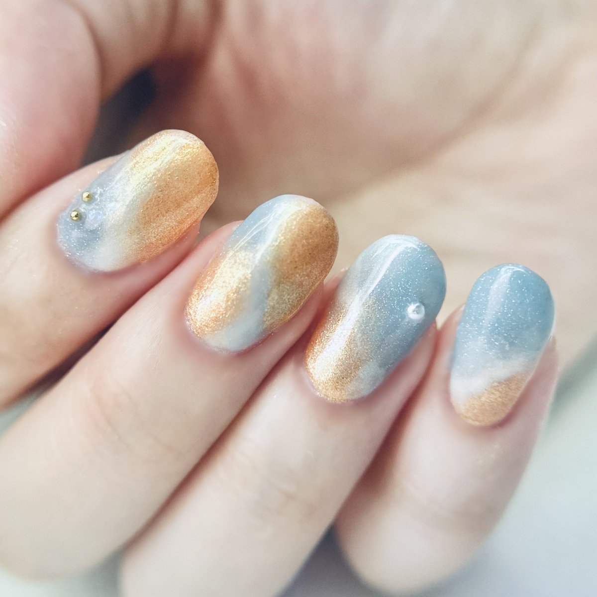 uuu000kiii's tweet image. 暑い夏に負けないための爽やかで元気の出るネイル☀️

使用ポリッシュ
OSAJI  ストロー
             虎
             裏側
#OSAJIネイルアレンジコンテスト2024夏
#ストロー #虎 #裏側 #Straw #Tora #Uragawa