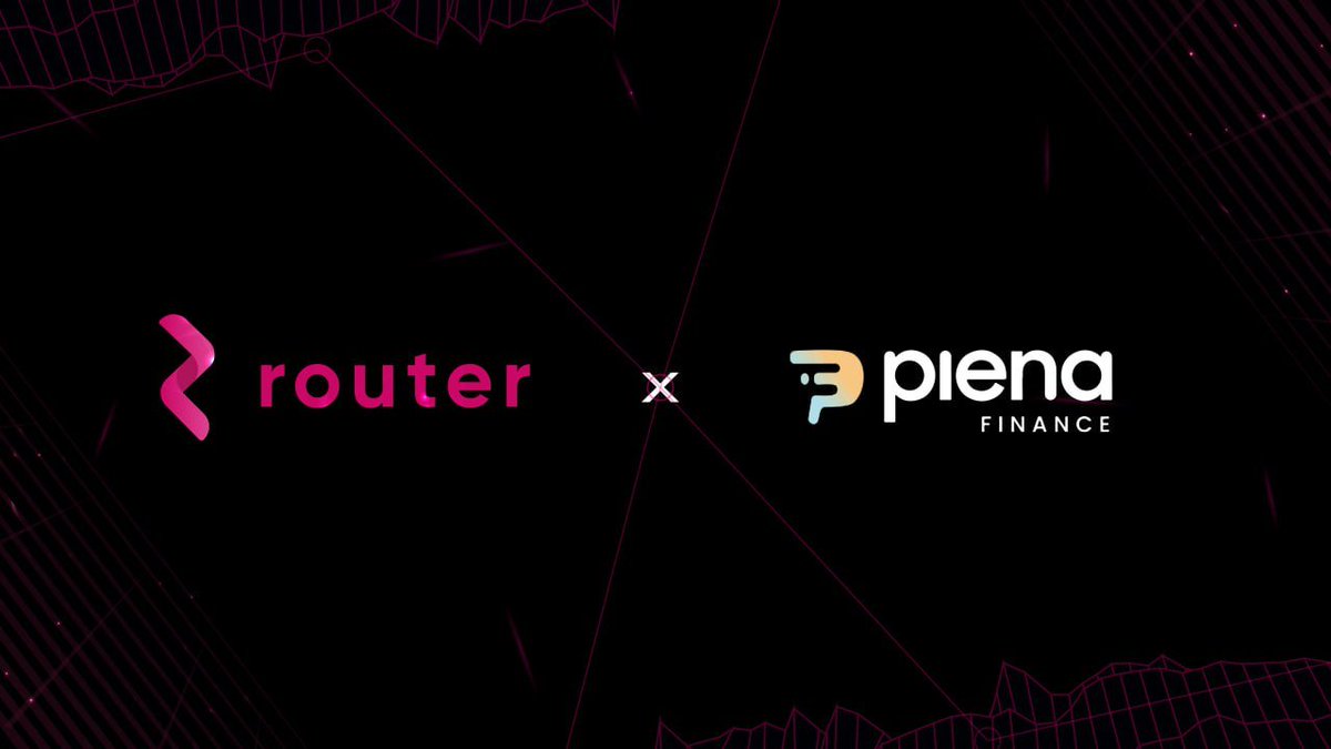 routerprotocol's tweet photo. We are thrilled to announce our partnership with @PlenaFinance, a non-custodial Crypto Super App leveraging Account Abstraction technology!

As part of this collaboration, Plena has listed our token, $ROUTE, on their dApp.

Also, keep an eye out for Plena's upcoming quest campaign for Router!