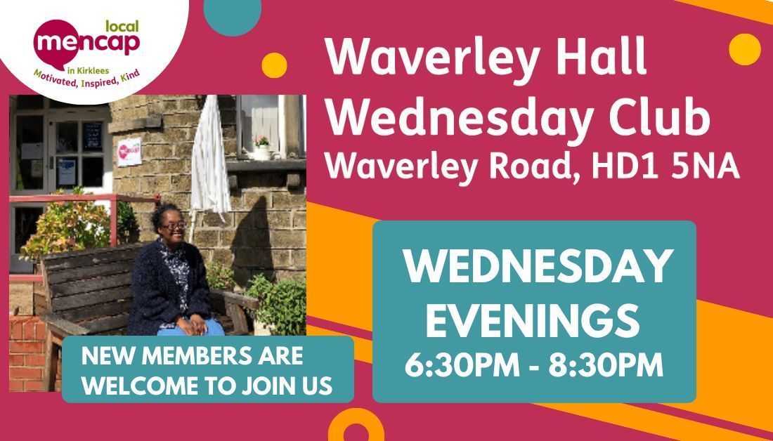 Mencap_Kirklees's tweet photo. Our Waverley Hall social club runs on Wednesday evenings from 6.30pm to 8.30pm. 
Around 30 people attend each week to socialise &amp; take part in games &amp; activities like bingo, quizzes, baking, arts, crafts, pool, darts and music!
If you'd like to come along please call 01484 340811 https://t.co/aJSGkEoA3s