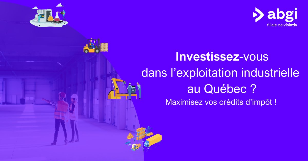 AbgiCanada's tweet image. Êtes-vous une 𝗦𝗣𝗖𝗖 qui 𝗶𝗻𝘃𝗲𝘀𝘁𝗶𝘁 𝗮𝘂 𝗤𝘂é𝗯𝗲𝗰 ?  
Stimulez votre développement tout en économisant de l'impôt !  
Contactez-nous pour en savoir plus sur cette opportunité. 

#CanadaBusiness #CanadaTaxCredit #BusinessFunding #InvestInOntario