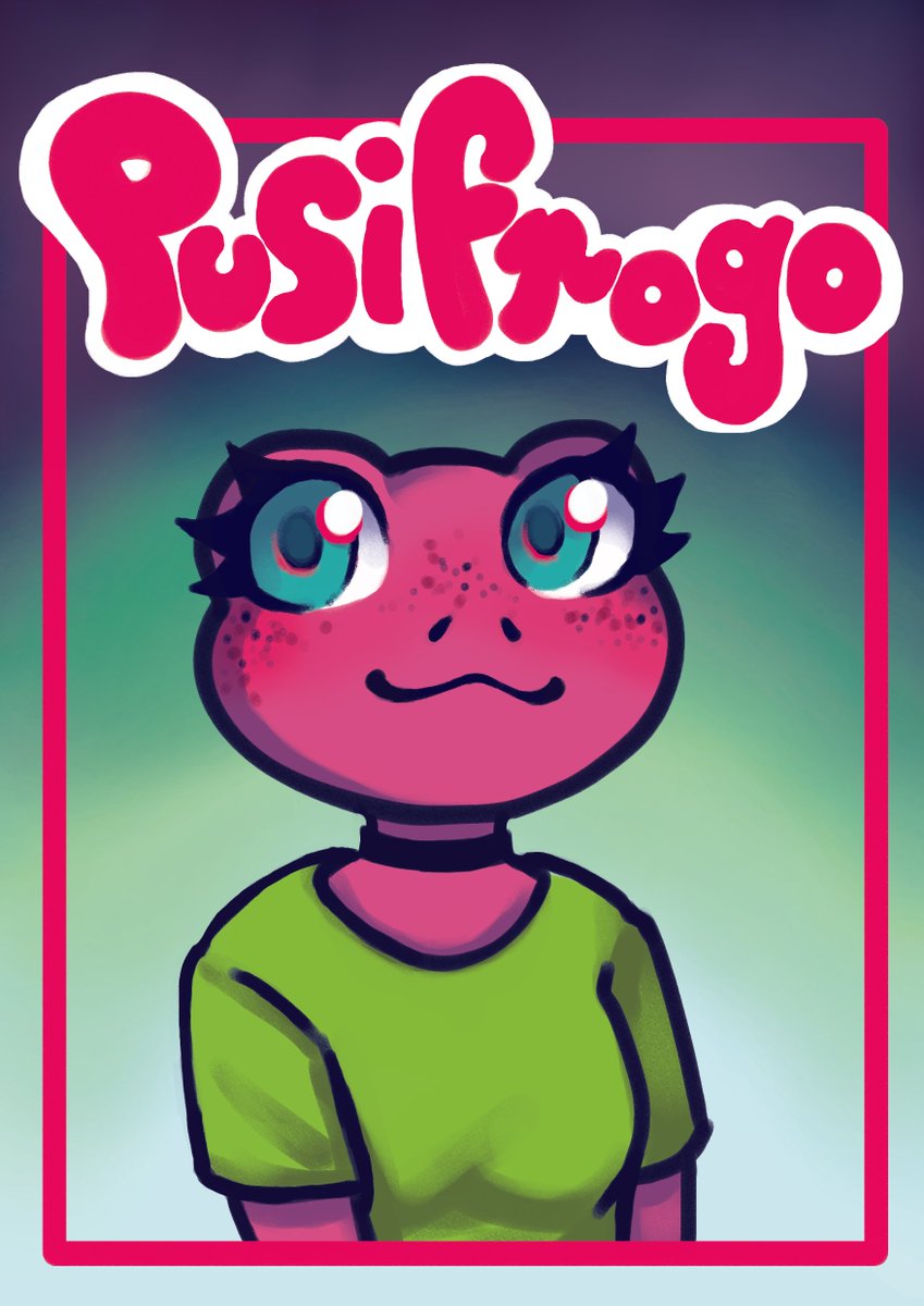 GingerbreadFrog's tweet photo. New profile pic https://t.co/waN0P353ET