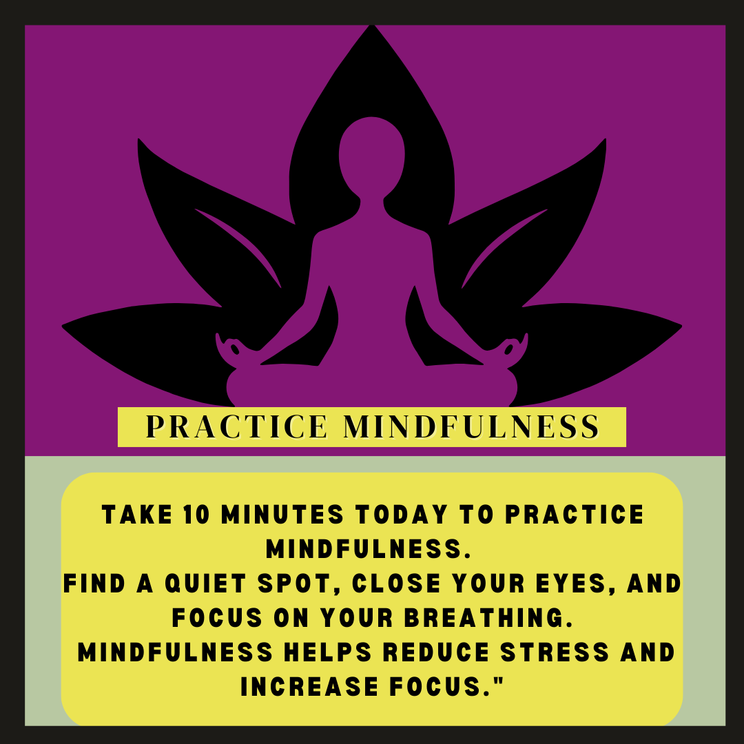 Bethel_Network's tweet photo. It's International Self-Care Awareness Day on the 24th! To celebrate that, we're giving you a week-long tips and tricks to care for your mental health. Day 1 is tagged Self-Care Monday and for today, we are encouraging you all to 'Practice Mindfulness'. More details in the photo. https://t.co/XwrtQMBY87