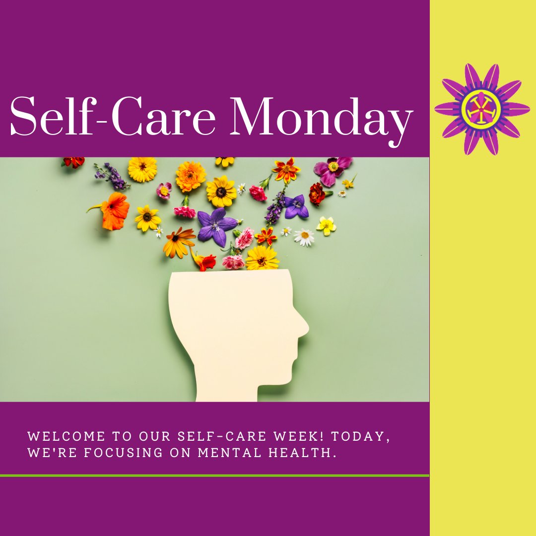 Bethel_Network's tweet photo. It's International Self-Care Awareness Day on the 24th! To celebrate that, we're giving you a week-long tips and tricks to care for your mental health. Day 1 is tagged Self-Care Monday and for today, we are encouraging you all to 'Practice Mindfulness'. More details in the photo. https://t.co/XwrtQMBY87