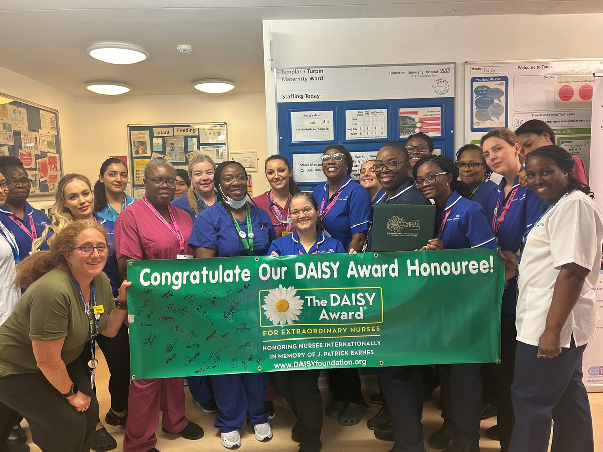 HUH P.E.T (@huhpet1) on Twitter photo Congratulations to our amazing DAISY Maternity Award winner for May 2024 Shehana Thorbourne from Templar ward!ππππππ<a href="/mcmanusb/">Breeda Mc Manus</a> <a href="/linden_latham/">Sarah Latham</a> <a href="/LassmanVarda/">Varda Lassman</a> <a href="/huhmaternity/">Homerton Maternity</a> <a href="/NHSHomerton/">HHFT</a> <a href="/DAISY4Nurses/">DAISY Foundation</a> <a href="/happeningathom/">HealthyHomerton π</a> #midwifery #recognition Congratulations to our amazing DAISY Maternity Award winner for May 2024 Shehana Thorbourne from Templar ward!ππππππ<a href="/mcmanusb/">Breeda Mc Manus</a> <a href="/linden_latham/">Sarah Latham</a> <a href="/LassmanVarda/">Varda Lassman</a> <a href="/huhmaternity/">Homerton Maternity</a> <a href="/NHSHomerton/">HHFT</a> <a href="/DAISY4Nurses/">DAISY Foundation</a> <a href="/happeningathom/">HealthyHomerton π</a> #midwifery #recognition