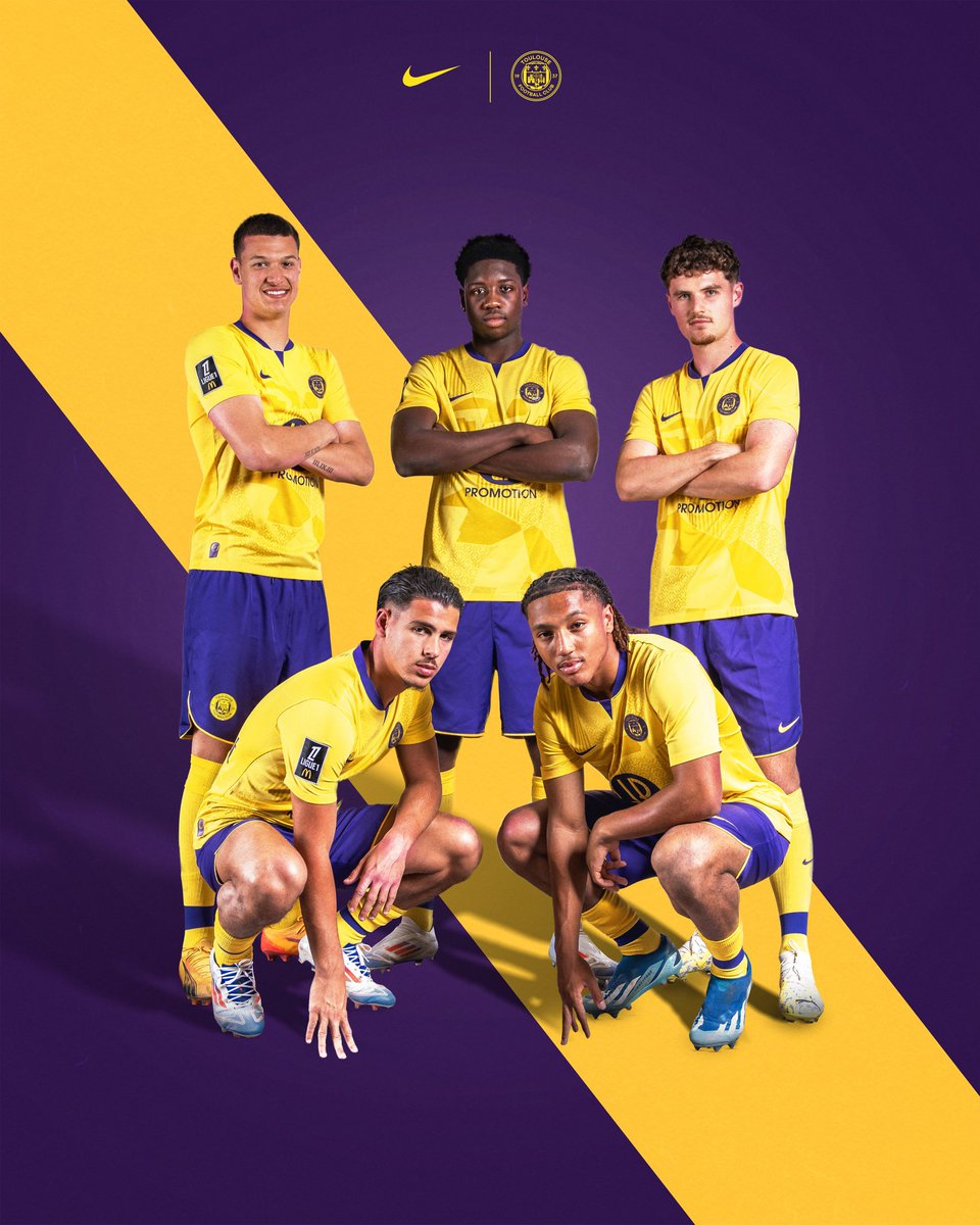 ActuFoot_'s tweet image. 🚨 OFFICIEL ! Toulouse dévoile son nouveau maillot extérieur. 💛💜

📸 @ToulouseFC