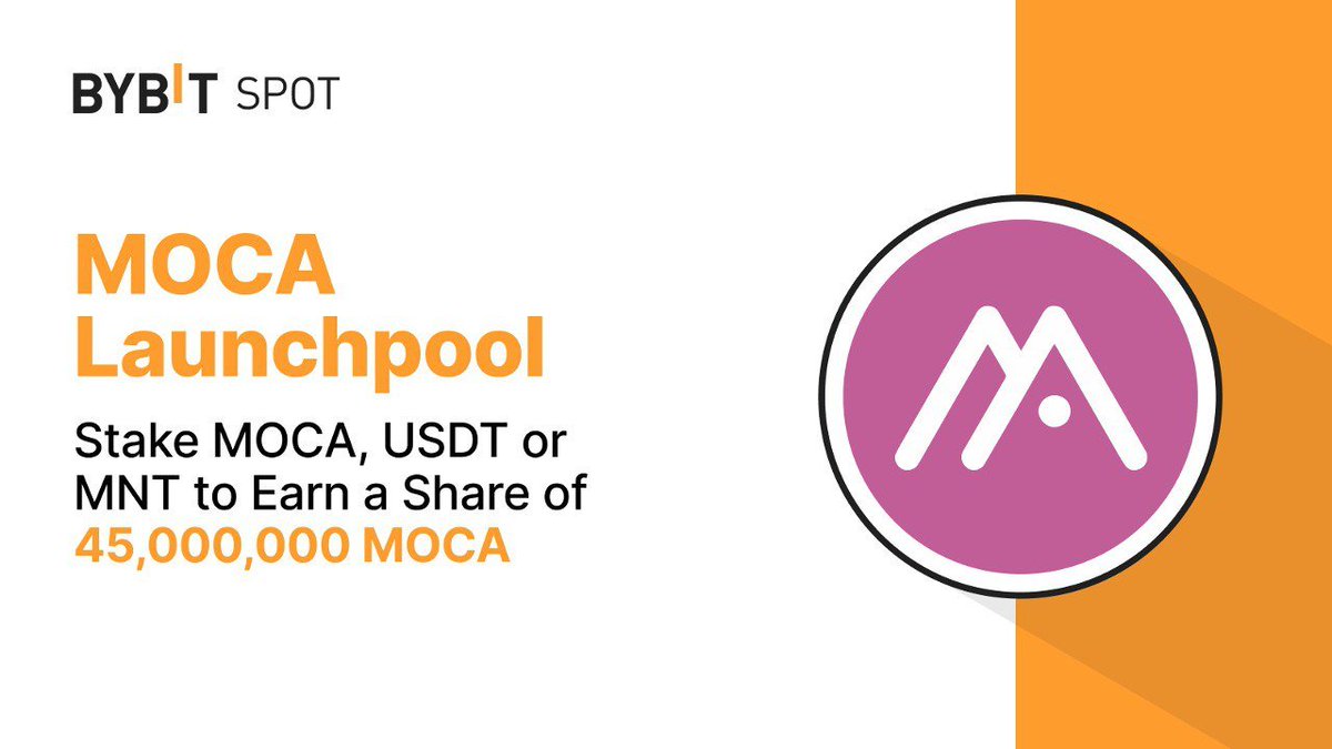 Results from $MOCA Launchpool on <a href="/Bybit_Official/">Bybit</a> 
I earned 1114,6 $MOCA
Sold them for 124 $USDT
Spent 11,6 $MNT or 8.93 $USDT on 5k $MNT loan
Also i staked 2271 $MOCE from airdrop so earned more than usual staking with $MNT + $USDT
Clear profit 115 $USDT
x.com/kippsik/status…
