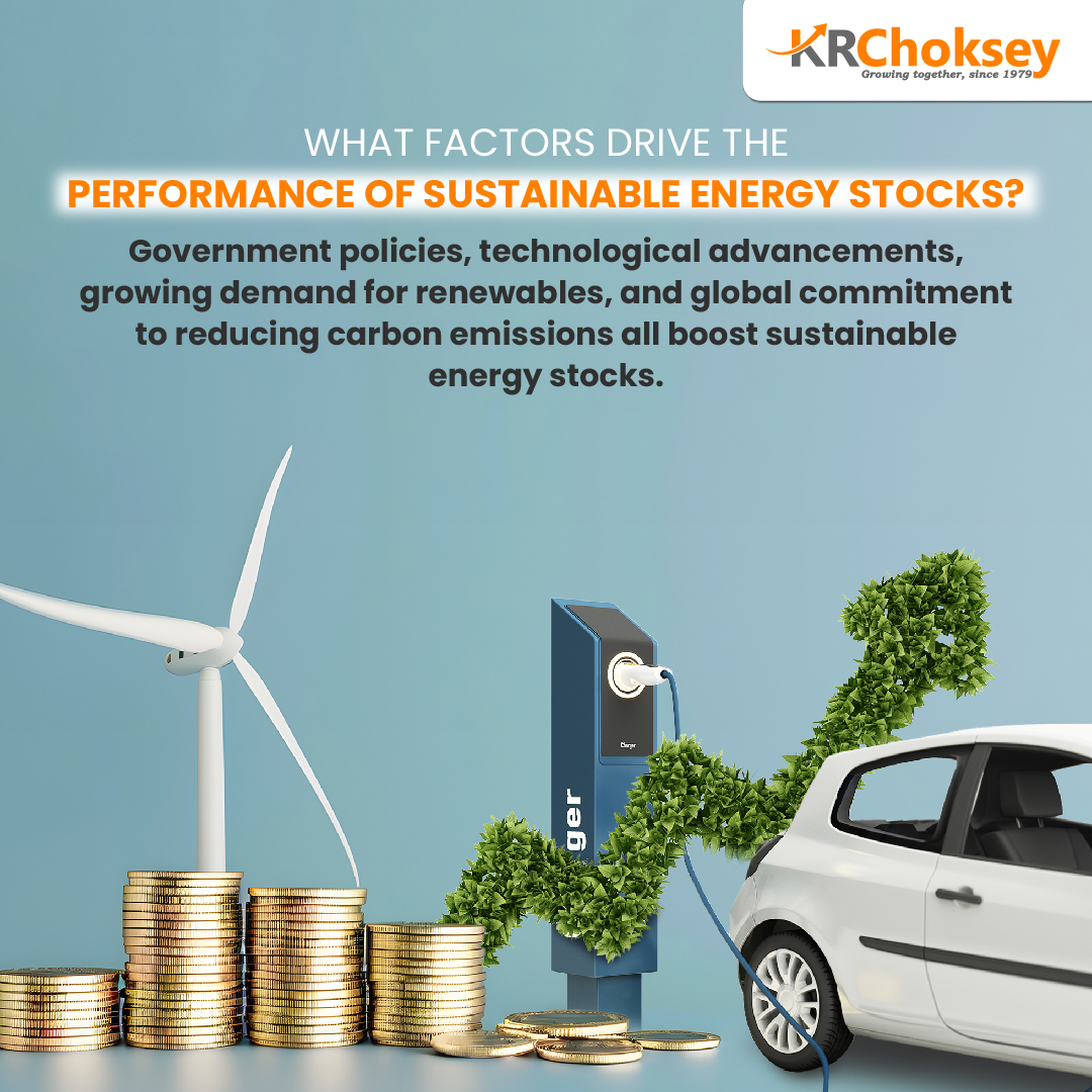 KR_Choksey's tweet photo. Sustainable energy stocks are on the rise!
Key drivers include supportive government policies, tech innovations &amp; a global push to cut carbon emissions.
Disclaimer: This post is for informational and educational purposes only. 
#KRChoksey #renewablestocks #SustainableEnergy https://t.co/9o18ftaDLV