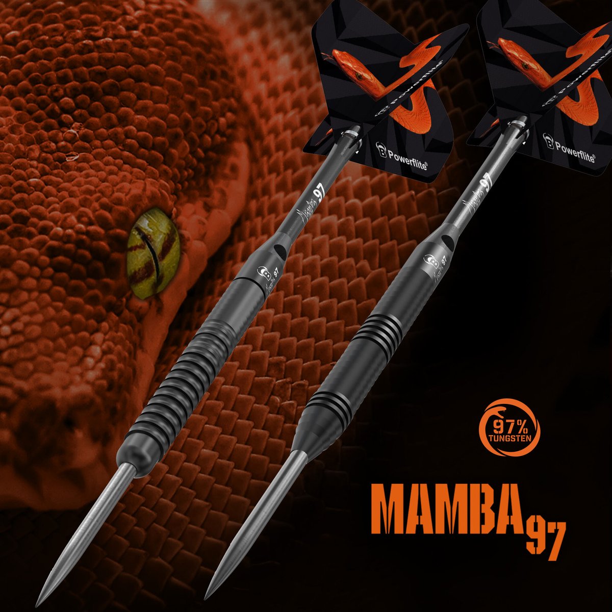 Mamba 97 🐍 - our classic dart series 🎯 

Elevate your game with precision and style! Whether you're a seasoned pro or just starting out, Mamba 97 darts offer unbeatable performance. Available at many retailers!🏆✨ #Darts #Mamba97 #BULLS