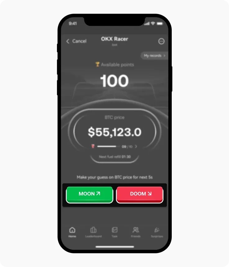 greenlandbcia's tweet image. #okxracer
OKX mini app on #Telegram
Predict $BTC price and earn points
Join now and get 1000 points
t.me/OKX_official_b…
Let's race! Predict Bitcoin's price and rack up points