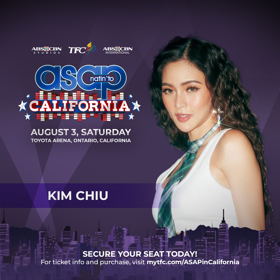 ASAPOfficial's tweet photo. OMG! 😱  Kim Chiu is set to perform at ASAP Natin 'To in California on Saturday, August 3, at the Toyota Arena in Ontario, California! What's wrong with buying tickets to witness ASAP's Queen of the Dance Floor LIVE?! WALANG MALI! Treat yourself!  Prices starting at only $55.
Kita-Kits sa Toyota Arena, Saturday, August 3! Buy EIGHT or MORE tickets and get 20% OFF until April 30th! 🎉🇺🇸 Visit https://t.co/1fVTjjwQpY for more details. Purchase only through official and authorized ASAPinCali ticket sellers.
#KimChiu #ASAPinCalifornia #ASAPNatinTo #ASAPinCali #ASAPparty #FilipinoConcert #Events2024 #TFC30