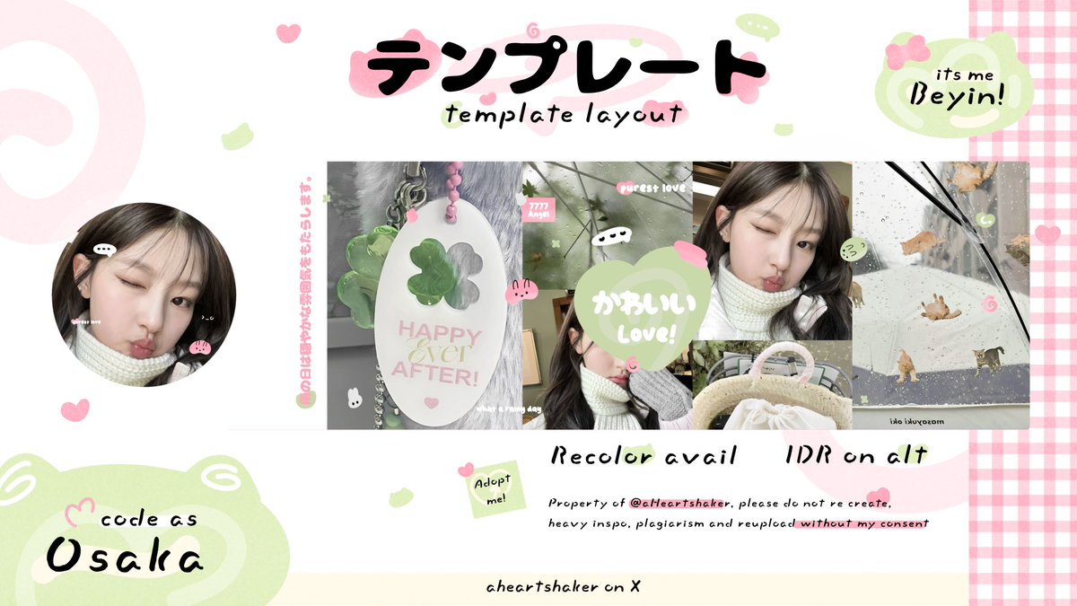 a repost would be appreciated! 🌀 

hi, beyin ada 4 template layout moodie yang bisa kalian take sekarang juga beginner friendly, boleh langsung dm aku ajaa ya! worry not, kalian juga bakal dapat psd filter dan beberapa freebies juga 😋💗

{ #zonauang }