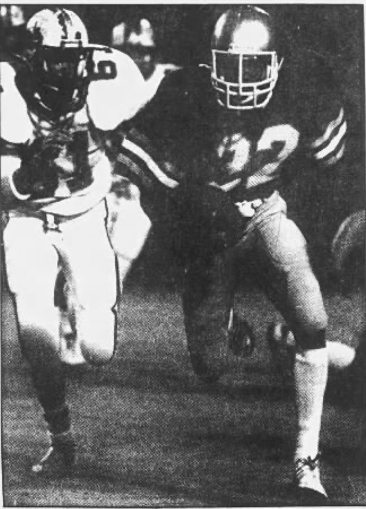 Only Rocket Ismail days until the 2024 PA high school football season kicks off!

A two-time All-American at Notre Dame, Ismail played 10 NFL seasons &amp; 2 in the CFL. He was named to Sports Illustrated’s All-20th Century College Football Team.

(Photo: <a href="/TLsports/">Times Leader Sports</a> 11/14/86)
