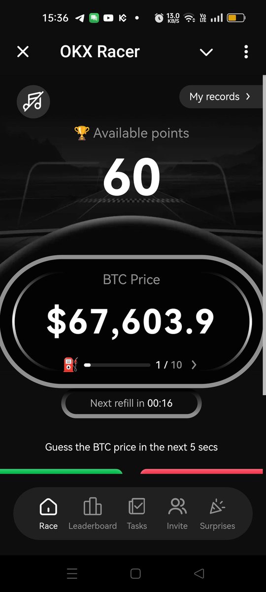 Bitcoini tahmin et kazanmaya başla 
Okx Racer 
Okx işbirliği listeleme kesin olarak açıklanıyor

Linki bırakıyorum 
t.me/OKX_official_b…