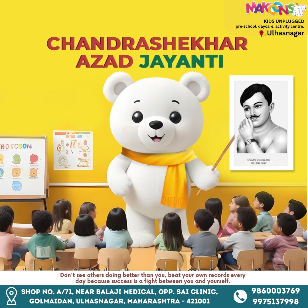 Makoonsulhasngr's tweet image. Honoring the legacy of a true hero! 🌟we instill the values of courage and determination in our little ones.
.
.
📞 For Admission enquiry, Call us at 9860003769.  🌱🤗

📍 Location: Shop No. A/71, near Balaji Medical, opp. Sai Clinic, Golmaidan, Ulhasnagar, Maharashtra 421001