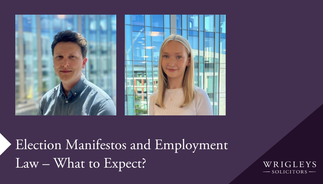 Wrigleys_Emp's tweet photo. In our June article, we examined Labour’s key employment law proposals ahead of the election. In yesterday’s King’s Speech the Labour Government confirmed its commitment to implementing their “New Deal for Working People.” 🔗https://t.co/dIlwuNgZcj https://t.co/JpAuEjYTBS
