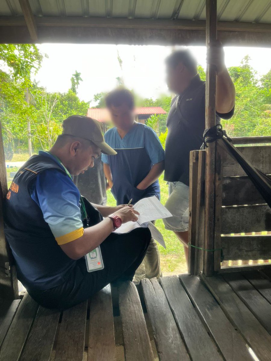 DOSMN9's tweet photo. Isnin, 22 Julai 2024

Bermula dengan rasminya pada 7 Julai 2024, Kerja lapangan Pelaksanaan Banci Pertanian 2024 telah dilaksanakan:

DAERAH JEMPOL
🔸Kampung Orang Asli Sungai Lui
🔸Felda Sg Lui 

#DOSMNegeriSembilan
#TeamStats9 https://t.co/yh1hZfKYQ8