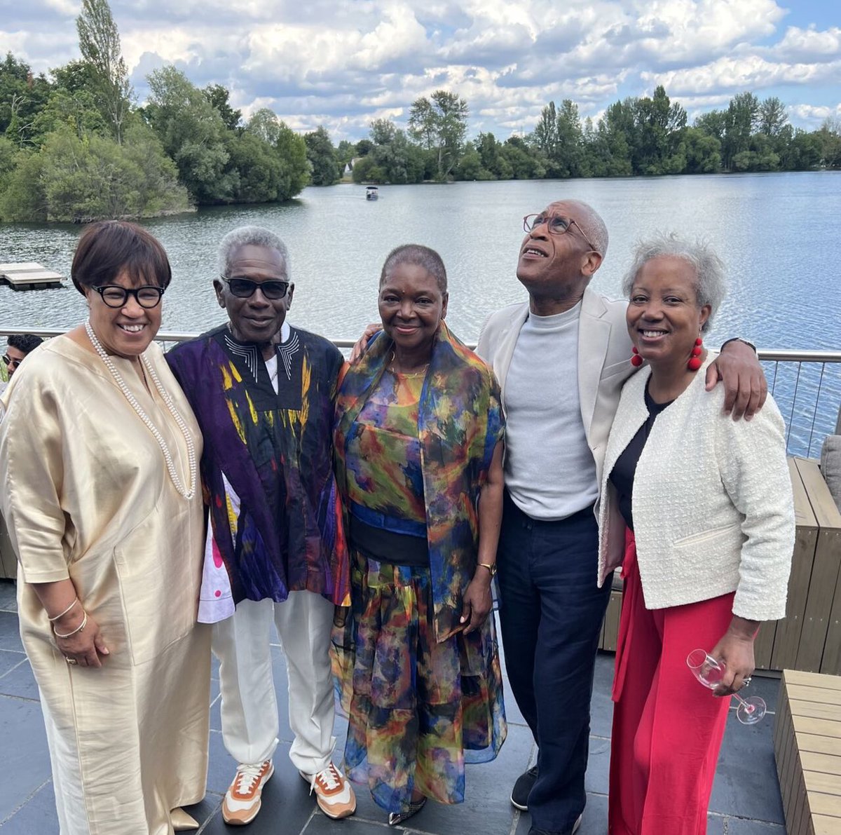 Was honoured to attend Baroness Valerie Amos birthday celebrations. Pictured here with Lord Simon Woolley, Baroness Scotland, Juliet Alexander &amp; the birthday girl herself. Wishing her many more #birthday #celebrate