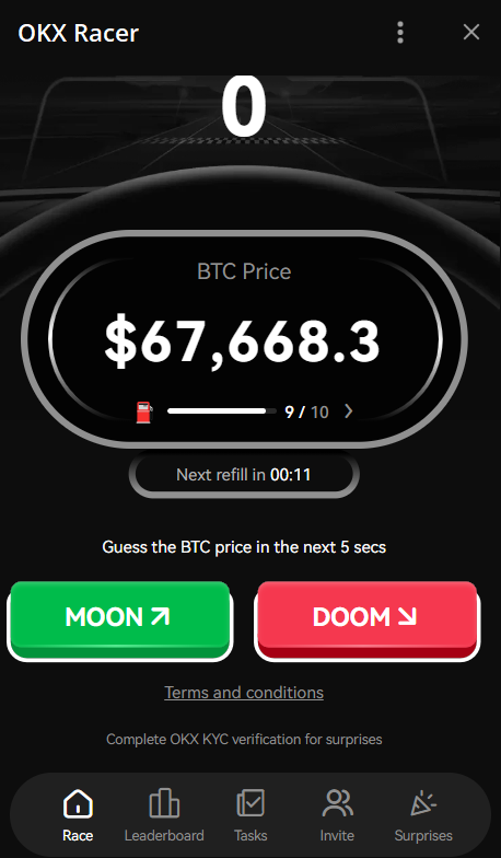 mert_blockchain's tweet photo. 📲 Telegram Bots have been added to @okx!

🔹 A bot where we can predict the price of $BTC in 5 seconds. Additionally, we earn points by completing tasks.

🚀 Could they possibly give away #Airdrops of the tokens that will be launched on OKX according to the Leaderboard? To start, click below ⬇️

https://t.co/RtTOrV1waW