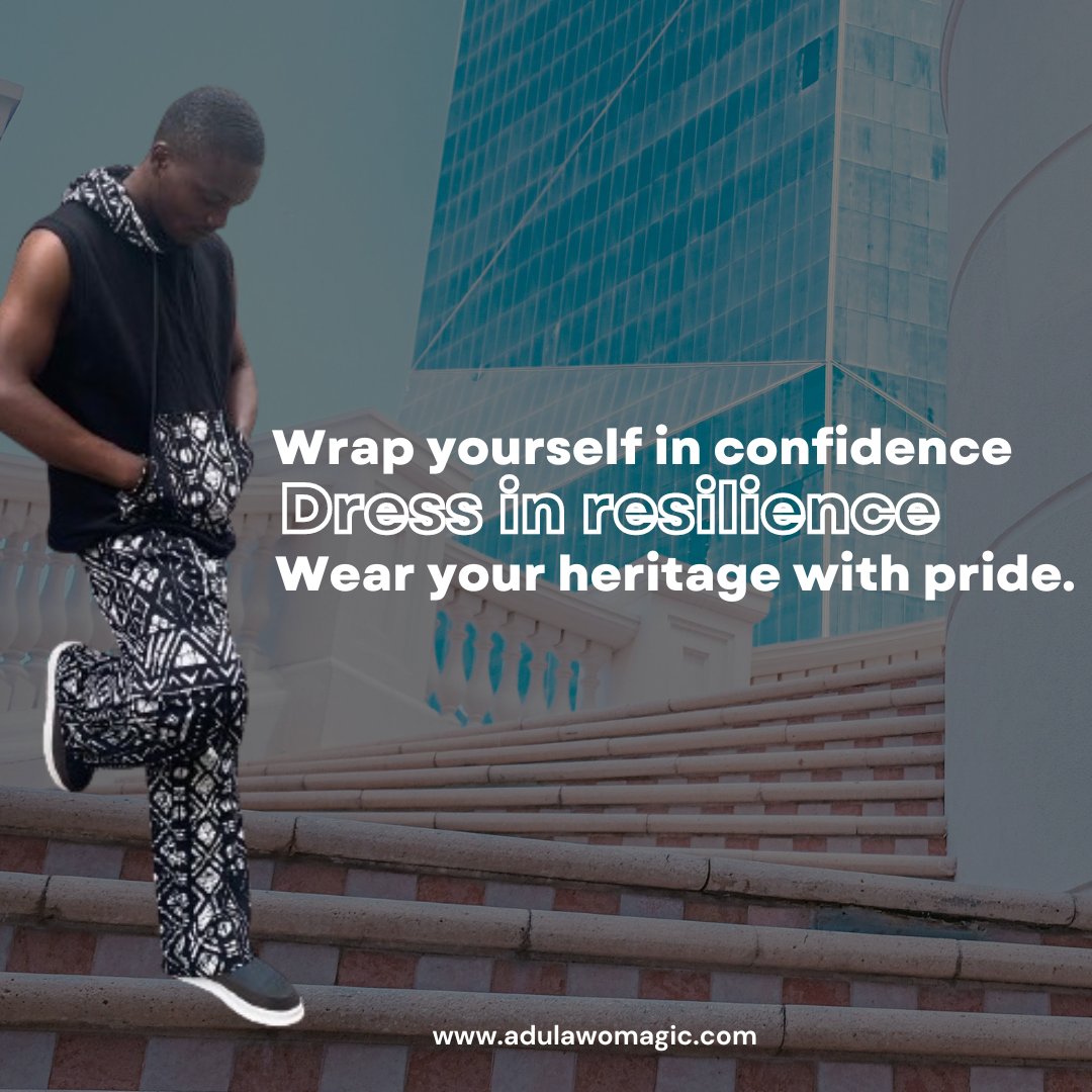 adulawo_magic's tweet photo. This week, let your roots be the foundation of your strength and your style be the expression of your excellence.   

#week #motivation #motivational #africa #afrocentric #afrikrea #adulawomagic #africaclothes #africantops #africanmen #africa #africanfashion #MondayMotivation https://t.co/ou1pl215Au