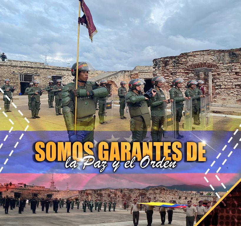Somos Centinelas permanentes de la Paz y el orden.