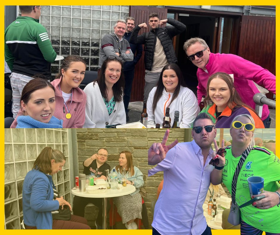 GenetiQSoftware's tweet photo. Intact goes office to outdoors!! ☀️
There's nothing like a sizzling BBQ and friendly (for some😉) competition to kick off the summer! 💛
#YourFutureOneSolution https://t.co/CODaUAPLTl