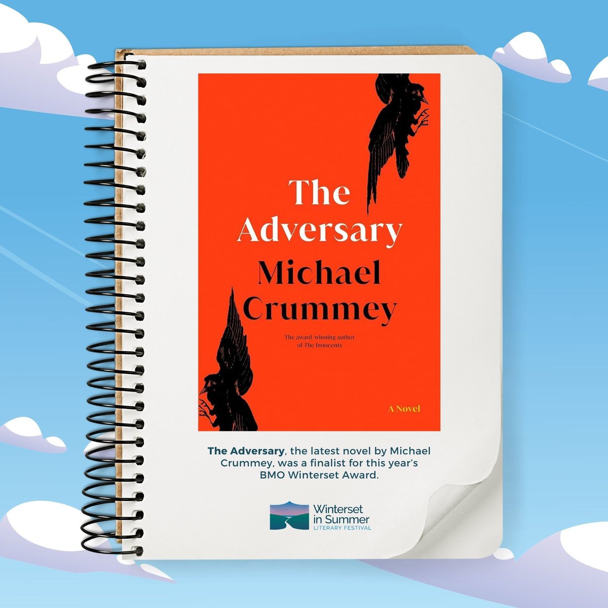 Have you read “The Adversary” yet? A national bestseller, and a finalist for the BMO Winterset Award, we’re thrilled to have author @MichaelCrummey join us again! 
buff.ly/3Xu1MOs