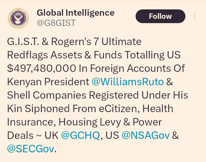 KeshRich95's tweet photo. #EconomicShutDown $497M = Ksh 63B all of stolen money. JUST RETWEET ifikie kila mtu.

#OccupyJKIA #leak National ID https://t.co/2lil5g7klj