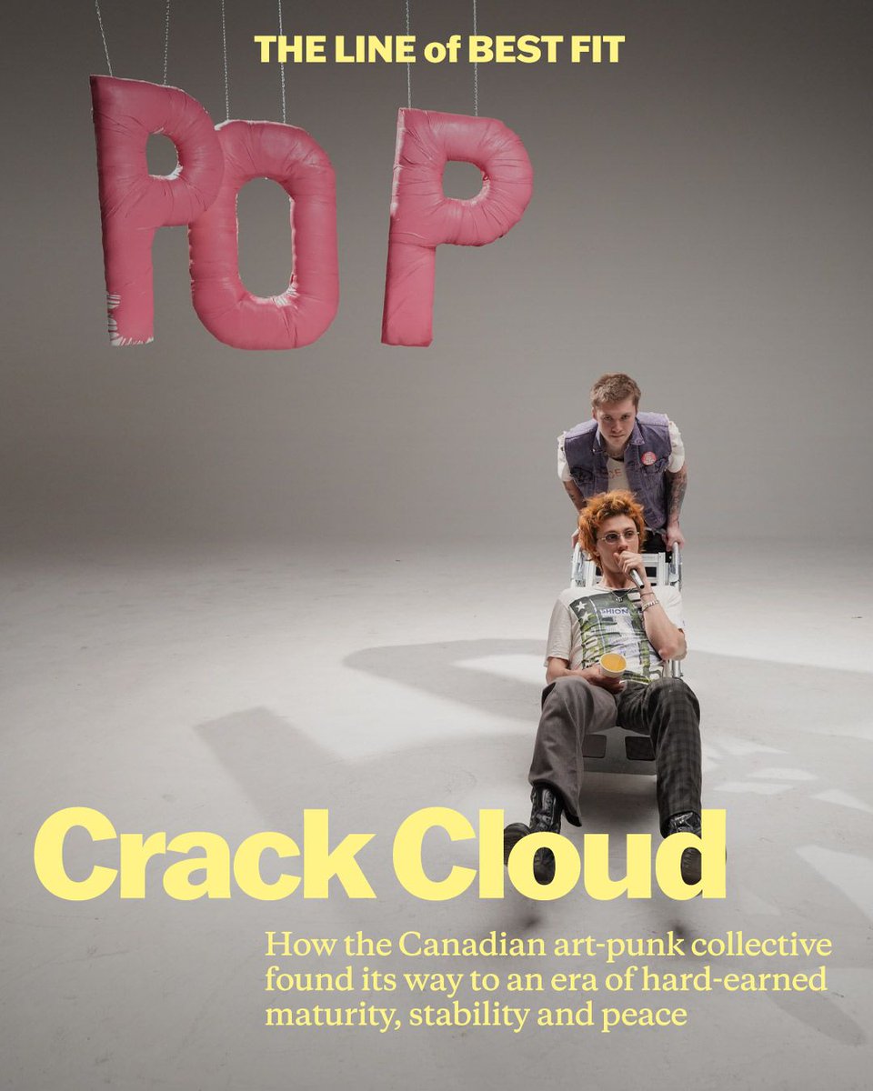 THE LINE of BEST FIT (@bestfitmusic) on Twitter photo Crack Cloud’s new record Red Mile marks a new era of maturity for the Canadian art-punk collective. For this week’s cover feature, <a href="/herselfportrait/">Sophie Leigh Walker</a> chronicles their decade-long journey to stability and peace buff.ly/3y33Jaf Crack Cloud’s new record Red Mile marks a new era of maturity for the Canadian art-punk collective. For this week’s cover feature, <a href="/herselfportrait/">Sophie Leigh Walker</a> chronicles their decade-long journey to stability and peace buff.ly/3y33Jaf