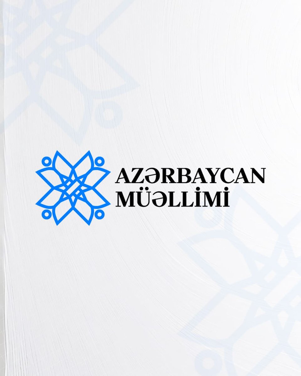 muallimeduaz's tweet photo. 📢"Azərbaycan müəllimi" qəzetinin yeni loqosunu təqdim edirik.

Milli dəyərlər və təhsil vurğularını özündə əks etdirən bu loqo bir neçə elementi birləşdirir: İnsan, kitab (qəzet), qələm və səkkizguşəli ulduz.

#AzərbaycanMüəllimi #Yeni #Loqo #Rebrendinq https://t.co/vD2ns8VNcW