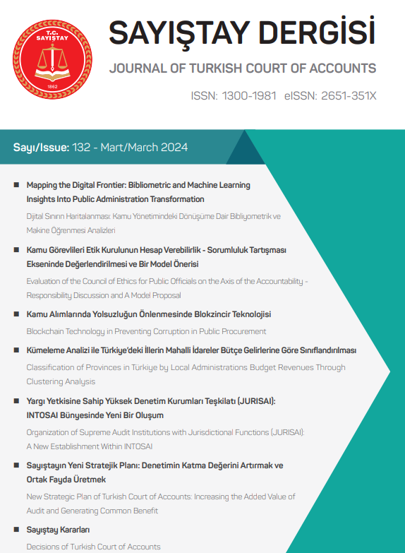 TurkishSAI's tweet photo. "Classification of Provinces in Türkiye by Local Administrations Budget Revenues through Clustering Analysis"

📰Journal of Turkish Court of Accounts, Issue 132

🔗https://t.co/j81rpsxhx3 https://t.co/K11SyeKW3p