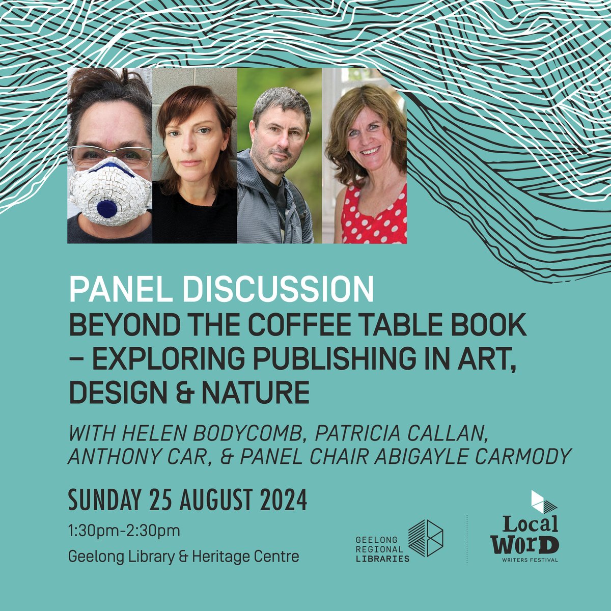Join us for a #LocalWord24 discussion on the urge to ‘make special’ through the creation of the loved coffee table book. With their beautiful finishes, coffee table books have long been a source of inspiration for readers and collectors alike.

Tickets: events.grlc.vic.gov.au/event/11101322