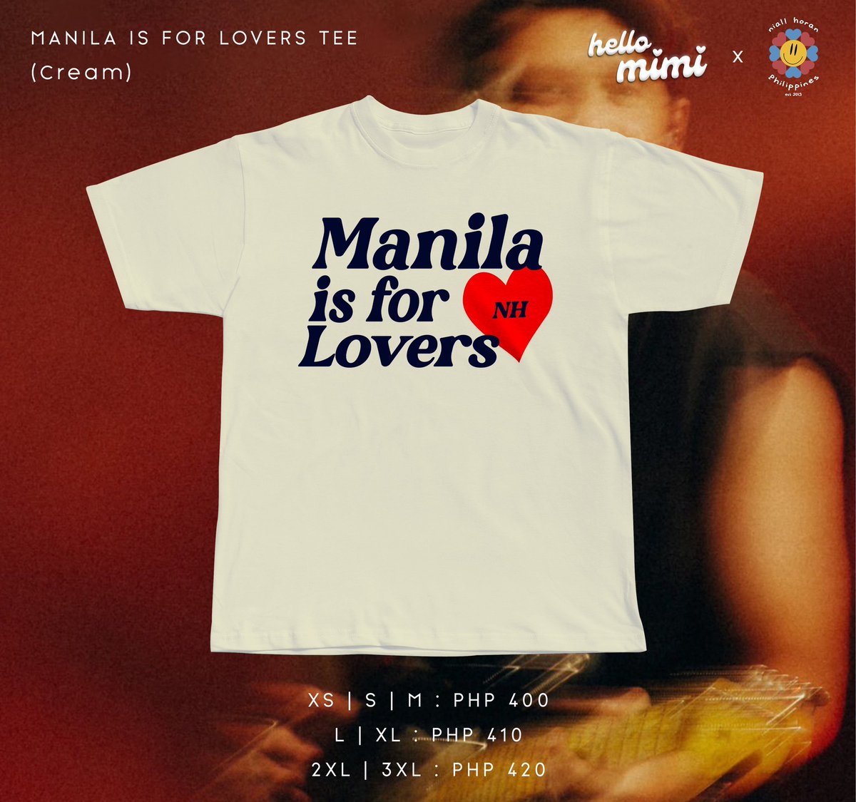 NiallOfficialPH's tweet photo. We will be selling #TSLOTManila posters on 27th as well as Manila Lovers shirts! 

Visit our booth for cute Niall freebies too 🙈 #14YearsWith1DAtAMMB https://t.co/6VwC2xTKcm