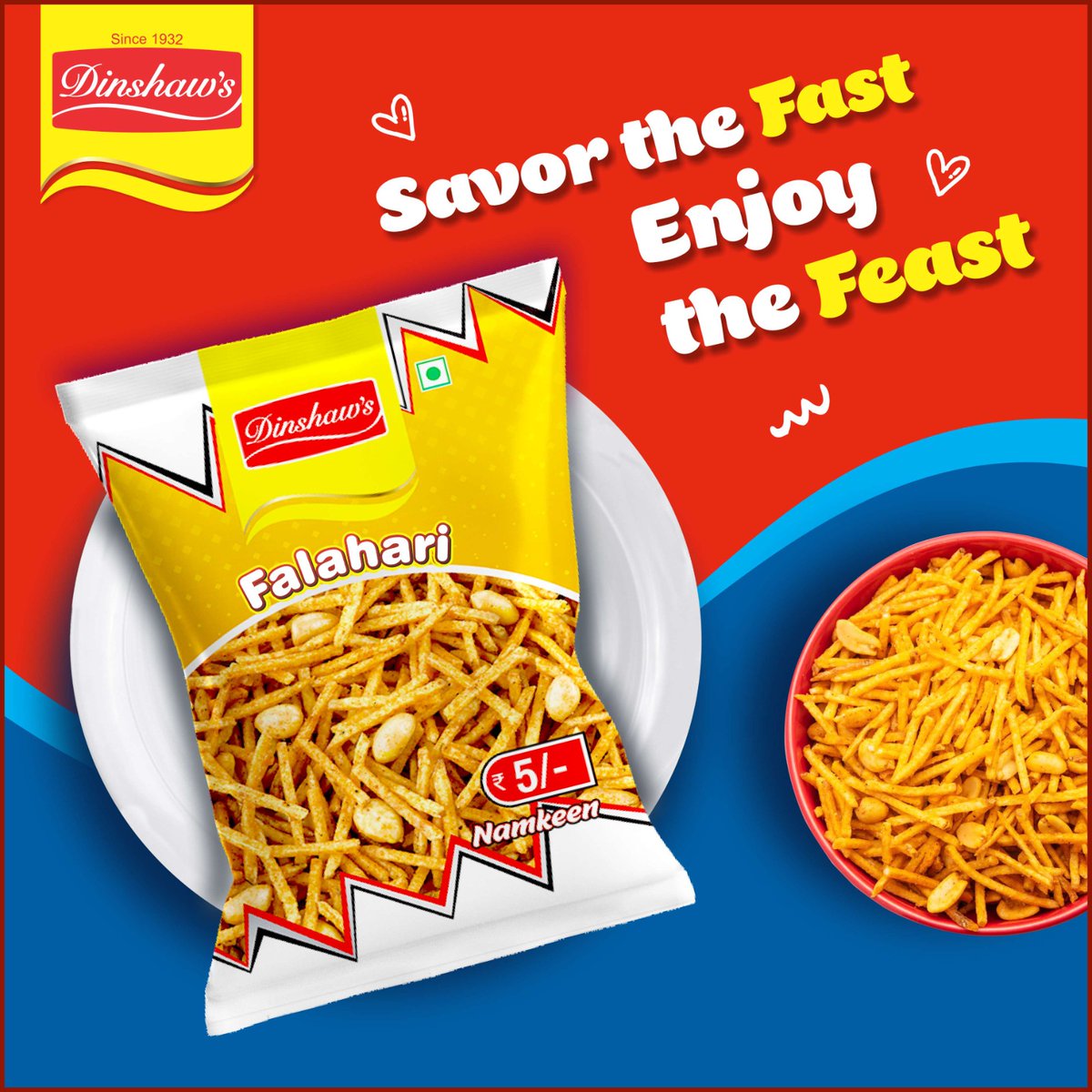 DinshawOfficial's tweet photo. Indulge in the crisp delight of Falhari Chiwada! 🌿✨ Perfect for your fasting rituals. #FastingSpecial #FalhariChiwada #divinecrunch
#FastingSpecial #falhari #HealthyIndulgence #sawan2024 #special #unique #namkeen #enjoy #fast #festivāls #savory #falharichivda #delicious https://t.co/oDVIUzbdSF