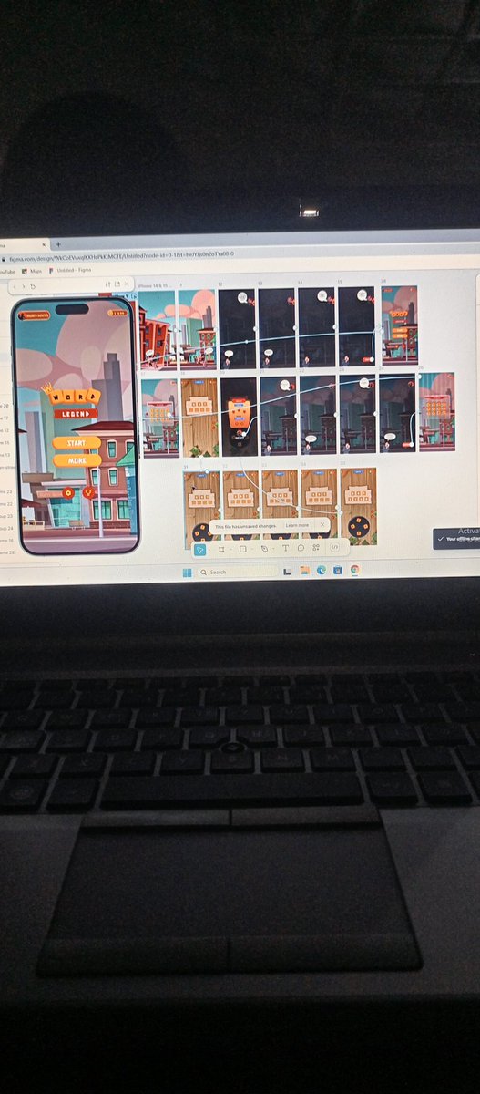 It's a new week, posting ur work should be a priority.
First time Designing a game.🤯🧑‍💻
Wanting to shear here with u guys 
#wordgame #uidesign #uxdesign