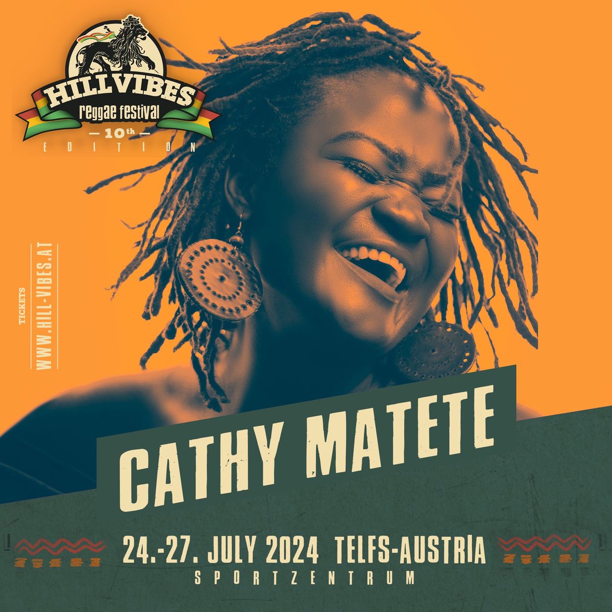 Cathymatete's tweet photo. For the first time this 24th- 27th JULY 2024 Iโll be performing live at Hill Vibes Reggae Festival 10th Edition In Telfs, Austria ๐ฆ๐น๐ฆ๐น๐ฆ๐น
Get your tickets now on ๐๐ฟ https://t.co/88WkaKY0hp
#cathymatete #reggae #dancehall #afrobeats #festival #milesawaytour #kenya #nairobi https://t.co/mQ6OSyhrAy