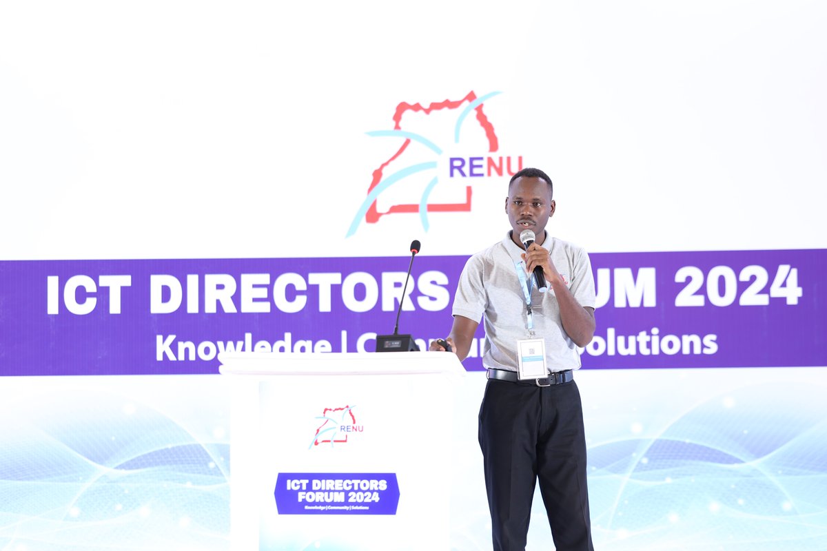RENUMESH_Tech's tweet image. Victor Turyahebwa (@gtvictor507), our Network and Production Engineer presented on 'Greeening the Internet' at the recently concluded RENU ICT Directors Forum.    

Thank you @RENU_256 for the great opportunity to show case our solar-powered Internet routers and well done Victor.