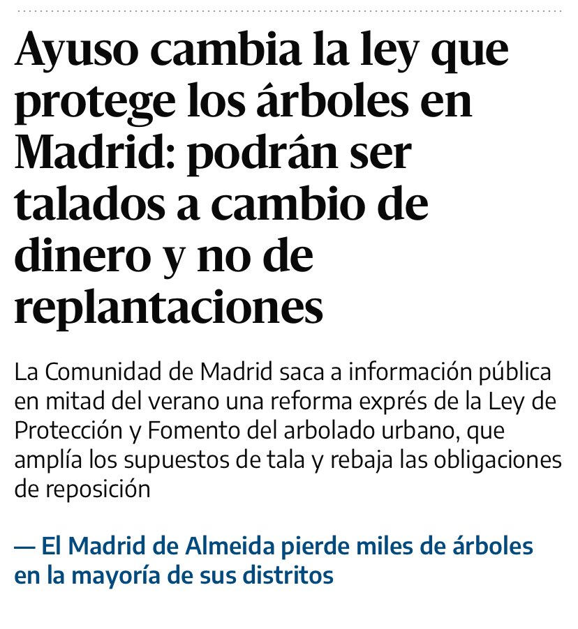 MadridDecadente's tweet photo. 📌 Ayuso &amp; Almeida 

Por  el bien de nuestra ciudad y el futuro de nuestros hijos…

‼️Hay que expulsarles‼️

🌳🪓🌳🪓🌳🪓🌳 https://t.co/P9Y0tC4hDr