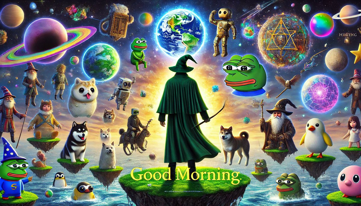 WorldsofMemes_'s tweet photo. Good morning!🧙🏼‍♂️

New week. New opportunities.🍀

Join the $WOME community
https://t.co/uLAaZLbV8K 

#WorldsofMemes #memecoin #memecoinonsolana
#MemeCoinSeason2024
#memecoin2024 #gem #Solana #solanatoken #Crypto #CryptoCommunity $SOL $DOGE $WIF $PEPE $FLOKI $BRETT $BOME $SHIB https://t.co/HuimhJxBnV