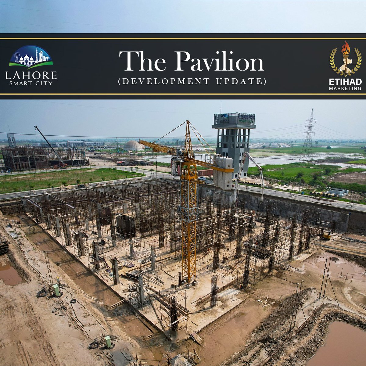 EtihadMKTG's tweet image. Discover the latest advancements in Lahore Smart City with our newest construction update!
-
Reach us at
UAN 03400805555
-
#etihadmarketing #LahoreSmartCity #latestdevelopment #ProgressPictures #LSC #SmartLiving #location #smartliving #developmentupdate #developmentupdate