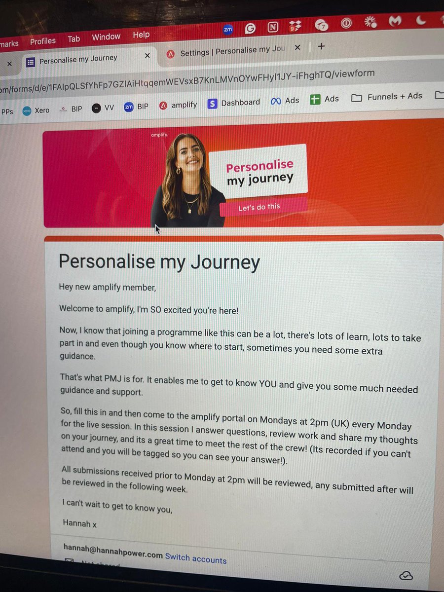 Launching a brand new feature into amplify to help with onboarding. I LOVE the speed I can launch and test new features. Got this up and live in about 30 mins!