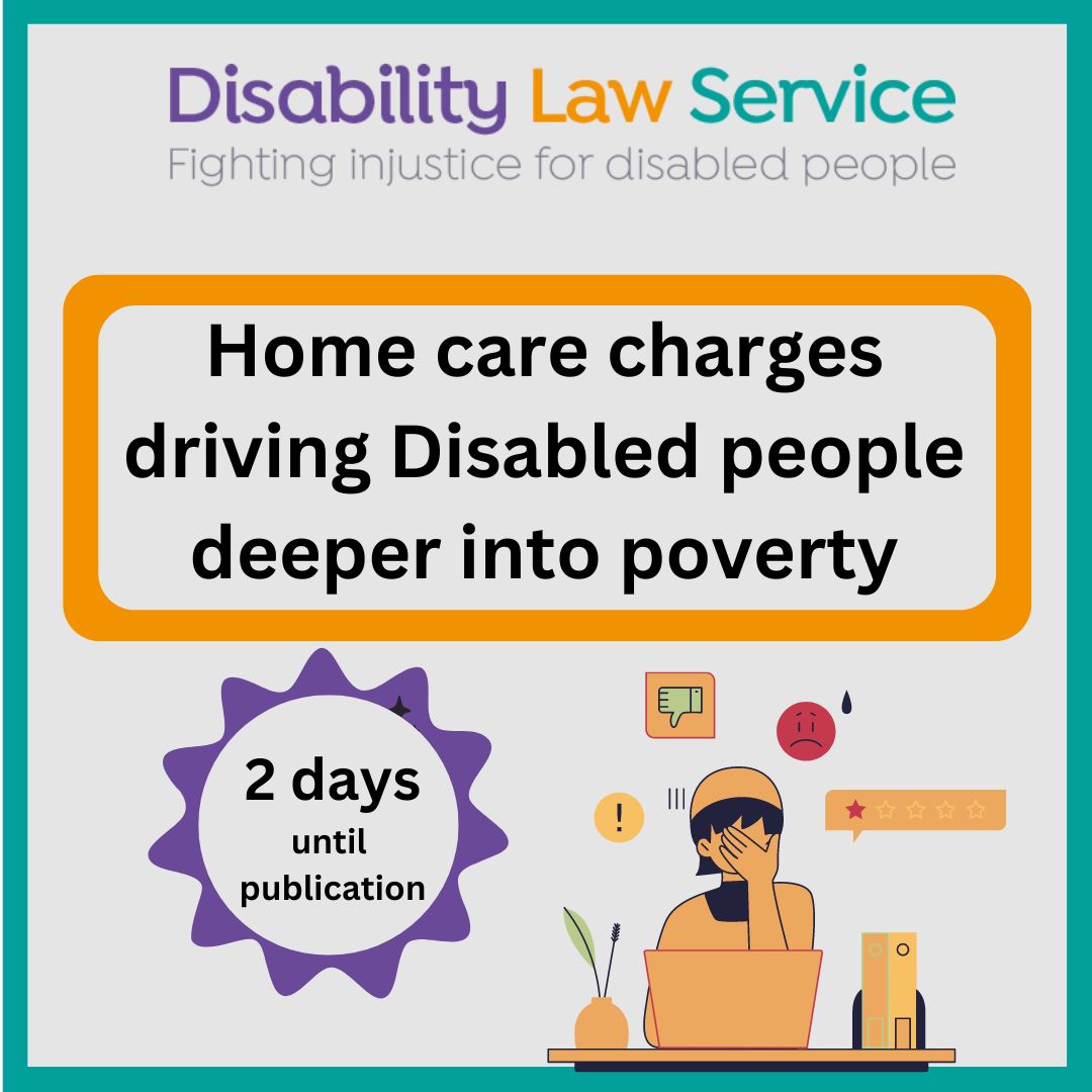 This week, our report shows how home care charges drive Disabled people into financial hardship. 

Not charging is sensible and prevents councils having to provide more intensive support later. 

Tag your council if you agree. 

#disability #taxondisability #homecarecharges