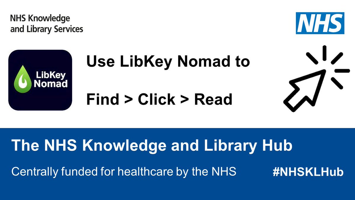 The free LibKey Nomad plugin brings the library to where you are trying to access journal articles on the web. Install the free plugin and look for the green button thirdiron.com/downloadnomad/ <a href="/NHSE_WTE/">NHS England Workforce, Training and Education</a>