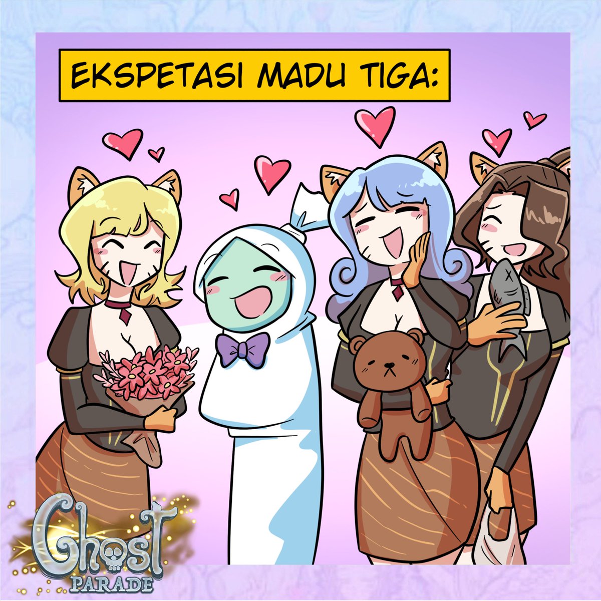 GhostParadeGame's tweet photo. OM POCI MADU TIGA
#ghostparade https://t.co/AucRbZcu8B