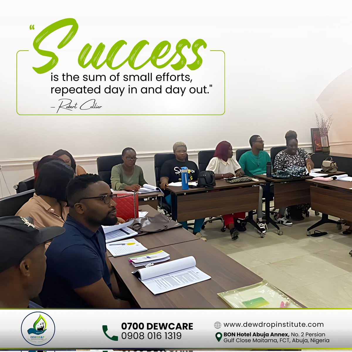 dewdropInst's tweet image. We believe in the power of consistent effort and dedication. Our caregiving training program is designed to help you achieve success through step-by-step learning and practical experience.

👉 Register Now and start your journey with us!

#CaregivingJourney #MotivationMonday