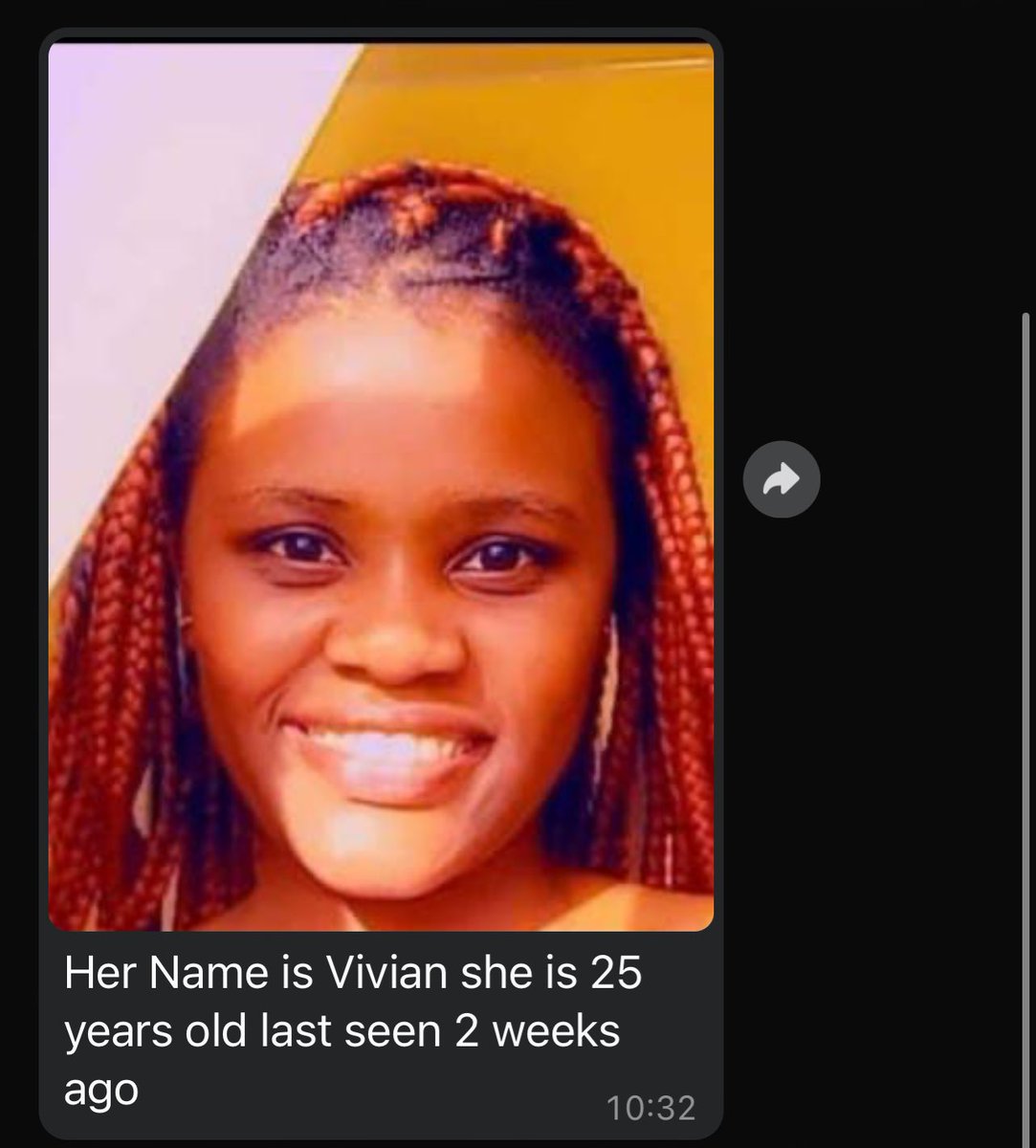 Naomikibandi's tweet photo. Vivian from Kitengela has been missing. Retweet for Vivian. https://t.co/VFzaSX34GZ