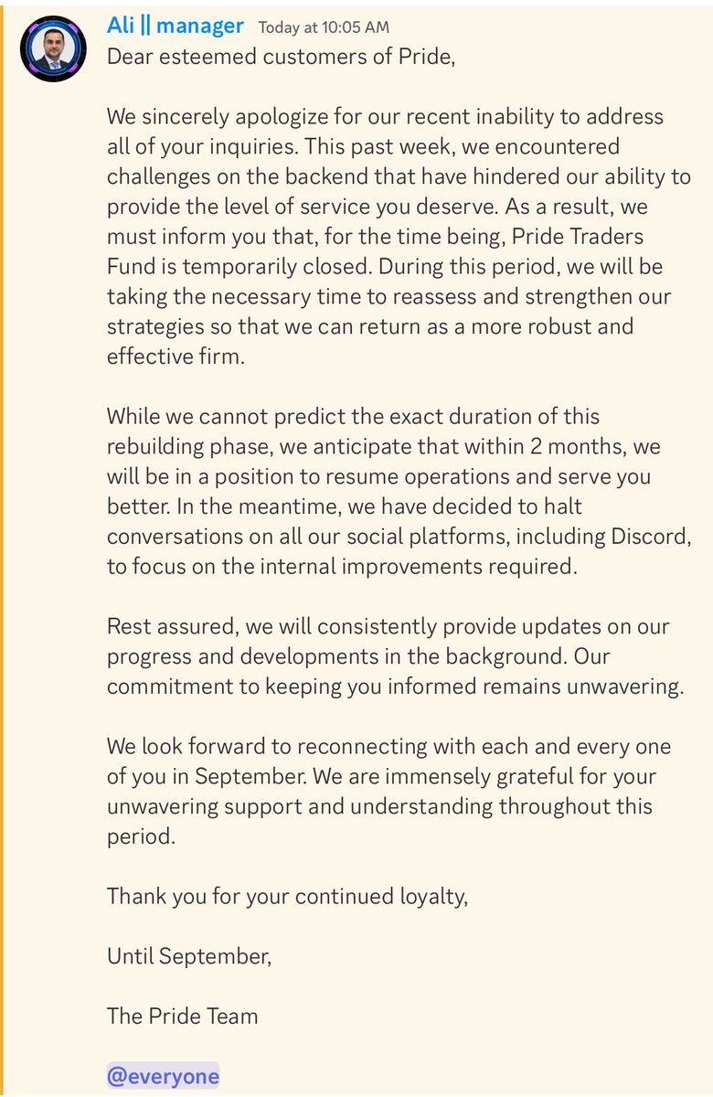 Pride Traders fund tweet media