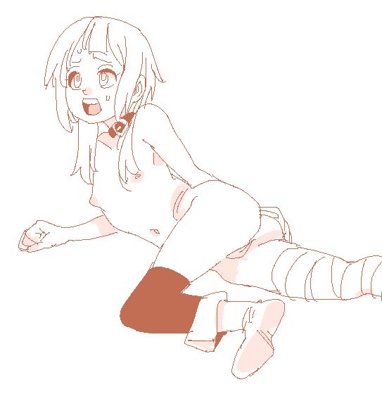 ちっぱいというと最近ではめぐみんくらいしか描いてねえ  #あなたのちっぱい作品を見せてください