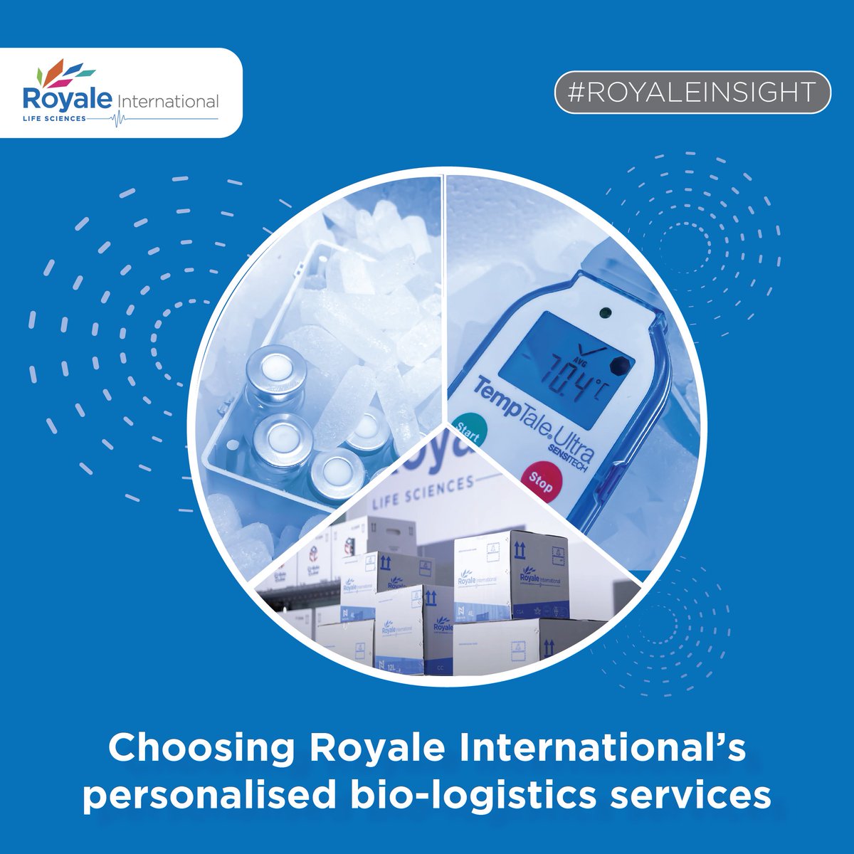 royalegroup's tweet photo. 📦 #ROYALEINSIGHT: Our experts introduce the five components of Royale’s personalised and customer-oriented bio-logistics procedures

Access the Article: https://t.co/KkKIjJ7s77

#MakeItHappen2024 #CellandGeneTherapy #Biotech #LogisticsSolution #CustomerOriented https://t.co/41mEw5vsSO